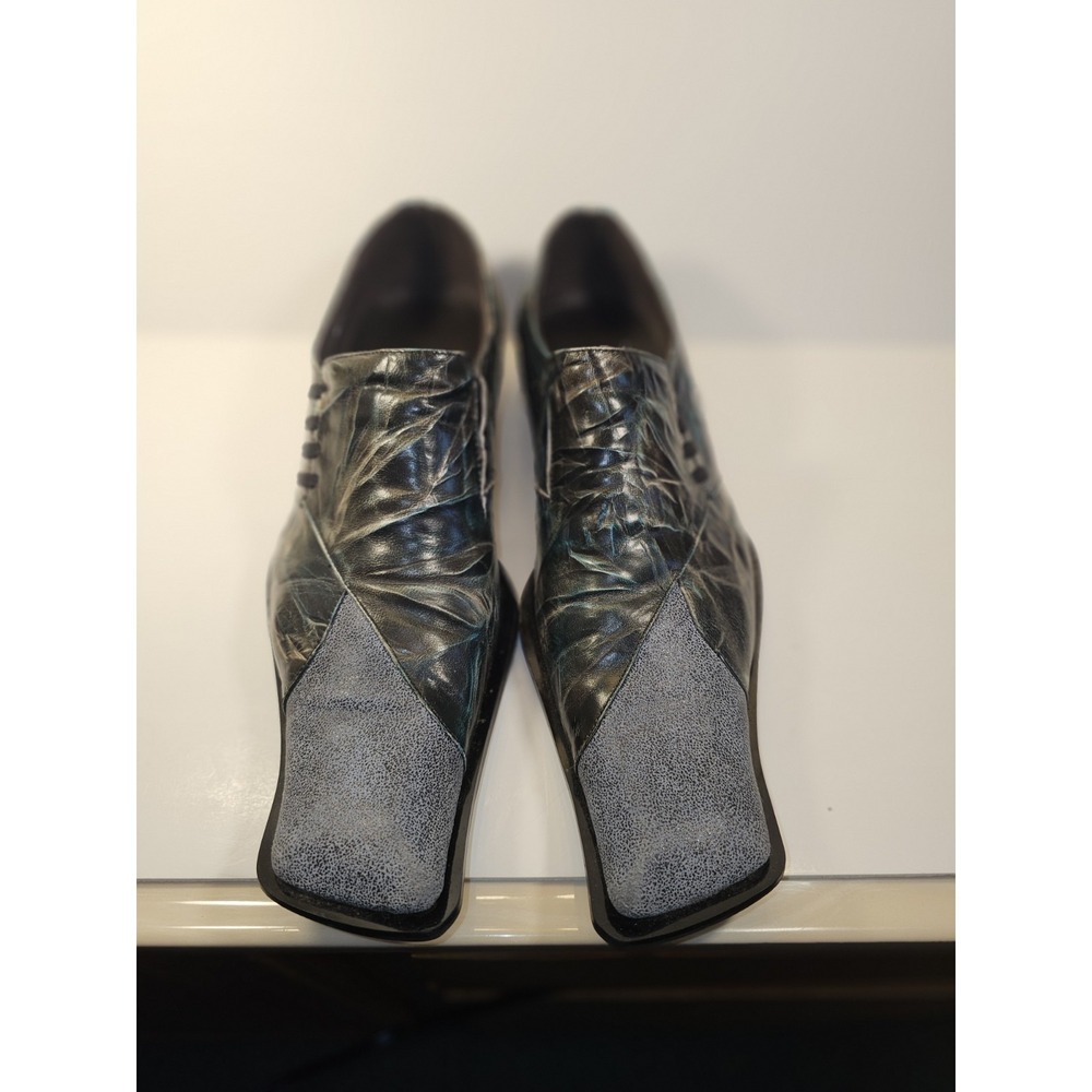 Zota Men's  Leather Slip-On Dress Shoes Size 10 Made In Brazil Vintage